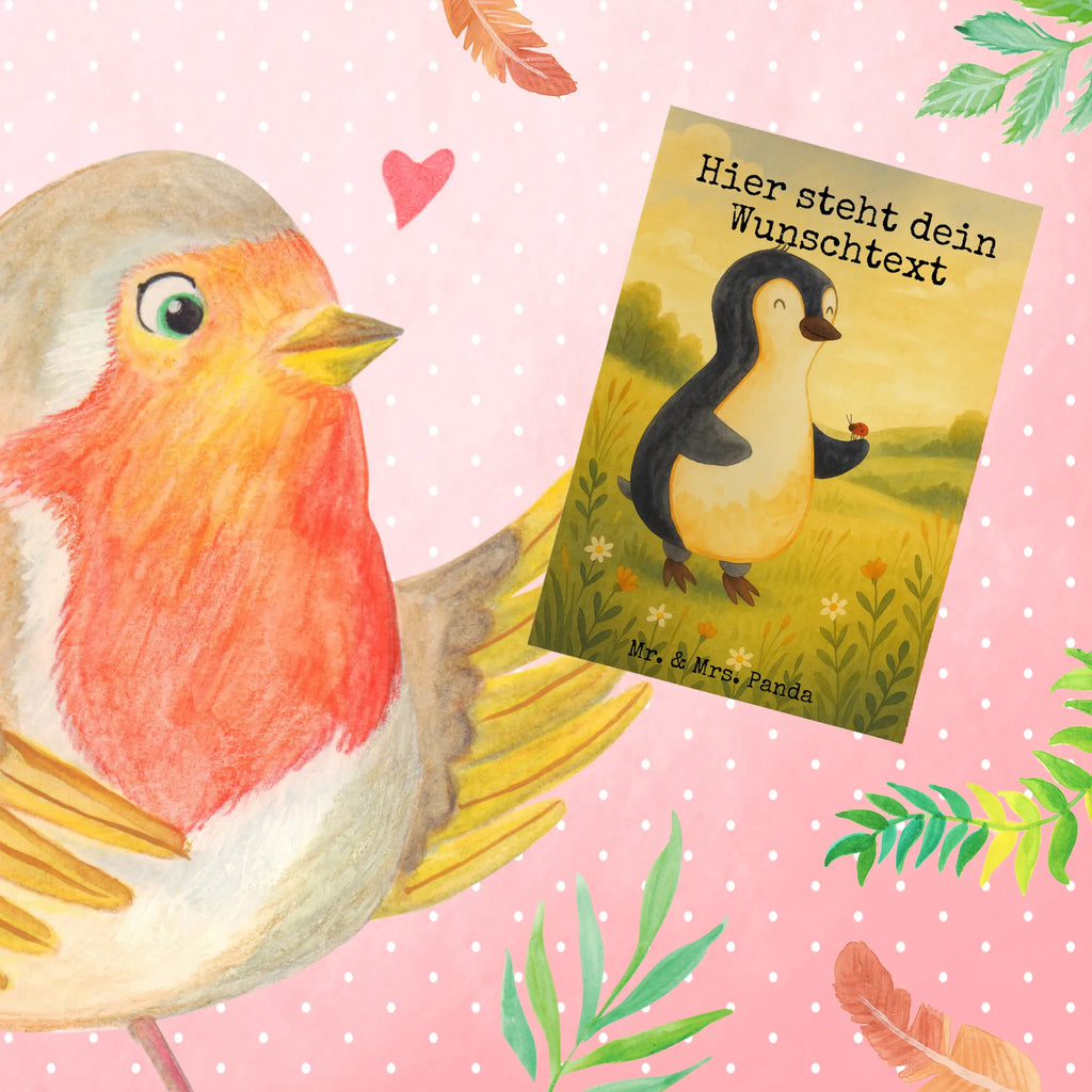 Personalised greetings card Pingwin biedronka Design Grußkarte selbst gestalten, Grußkarte selber drucken, Grußkarte mit persönlichen Nachrichten, Personalisierte Hochzeitskarte, Grußkarte als Geldgeschenk, Personalisierte Karte, Personalisierte Geburtstagskarte, Grußkarten personalisiert, Grußkarte mit Namen, Personalisierte Grußkarte, Personalisierte Einladungskarte, Personalisiertere Klappkarte, Personalisierte Glückwunschkarte, Pinguin, Liebe, Glück, Wunder, Marienkäfer, Freude, Lebensfreude, Pinguine