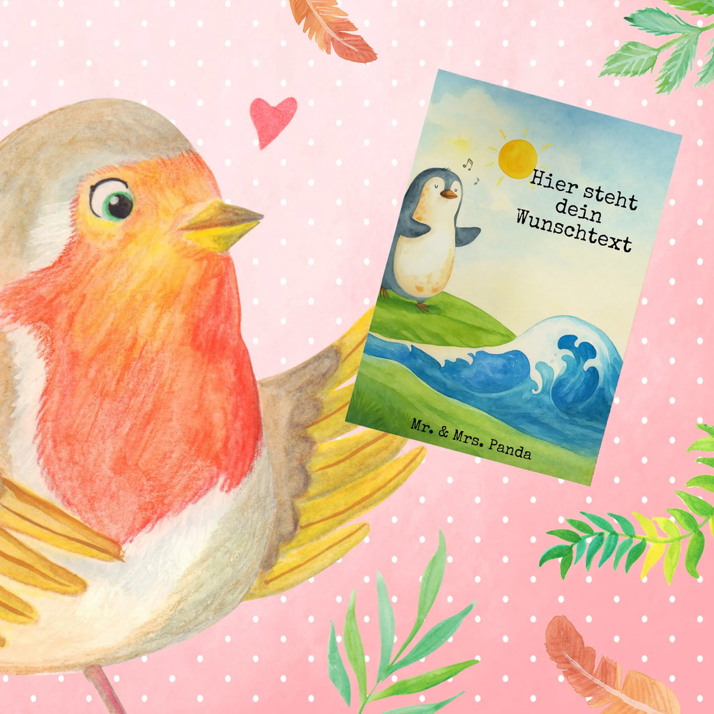 Personalised greetings card Penguin surfer Design Personalisierte Grußkarte, Grußkarte mit Namen, Personalisierte Einladungskarte, Personalisiertere Klappkarte, Grußkarte mit persönlichen Nachrichten, Personalisierte Karte, Grußkarten personalisiert, Grußkarte als Geldgeschenk, Personalisierte Geburtstagskarte, Personalisierte Hochzeitskarte, Grußkarte selber drucken, Grußkarte selbst gestalten, Personalisierte Glückwunschkarte, Pinguin, Wellen reiten, Pinguine, Hawaii, Portugal, Surfer, Urlaub, Wellen, surfen