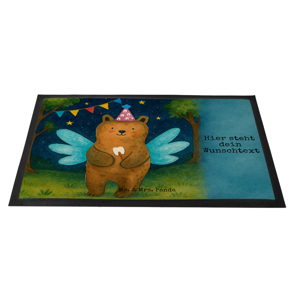 Personalized doormat bear tooth fairy Design Haustürmatte personalisiert, Fußmatte mit Namen, Türvorleger personalisiert, Wunschnamen, Türvorleger mit Namen, Namensfussmatte, Fußmatte bedrucken, Personalisiert, Bedrucken, Personalisierte Fußmatte, Personalisieruung, Bär, Teddy, Teddybär, Fee, Milchzahn, Erster Zahn, Zahnfee