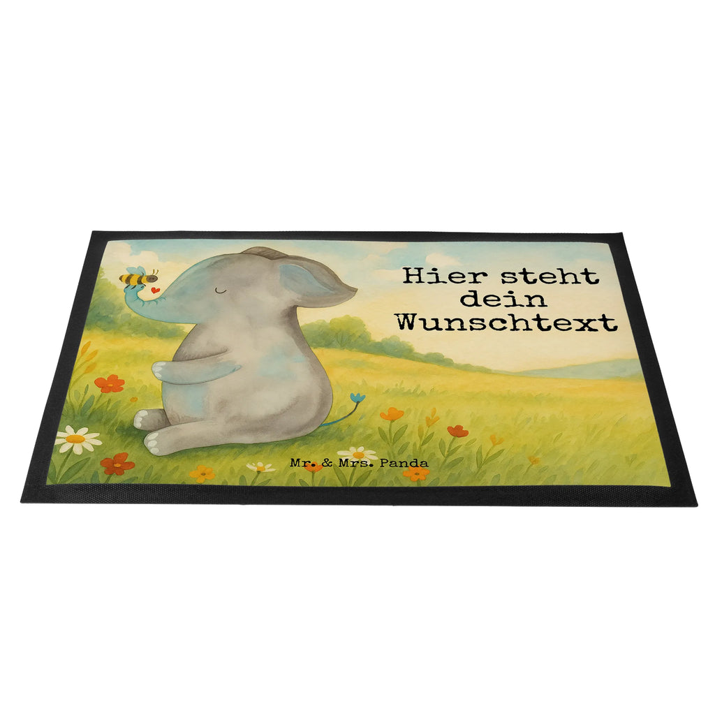 Personalisierte Fußmatte Elefant Biene Design Wunschnamen, Fußmatte bedrucken, Personalisieruung, Türvorleger mit Namen, Personalisiert, Namensfussmatte, Bedrucken, Fußmatte mit Namen, Personalisierte Fußmatte, Haustürmatte personalisiert, Türvorleger personalisiert, Tiermotive, Gute Laune, lustige Sprüche, Tiere, Hochzeitsgeschenk, Biene, Heiratsantrag, Liebe, Liebesgeschenk, Elefant, Jahrestag, Liebesspruch, Liebesbeweis
