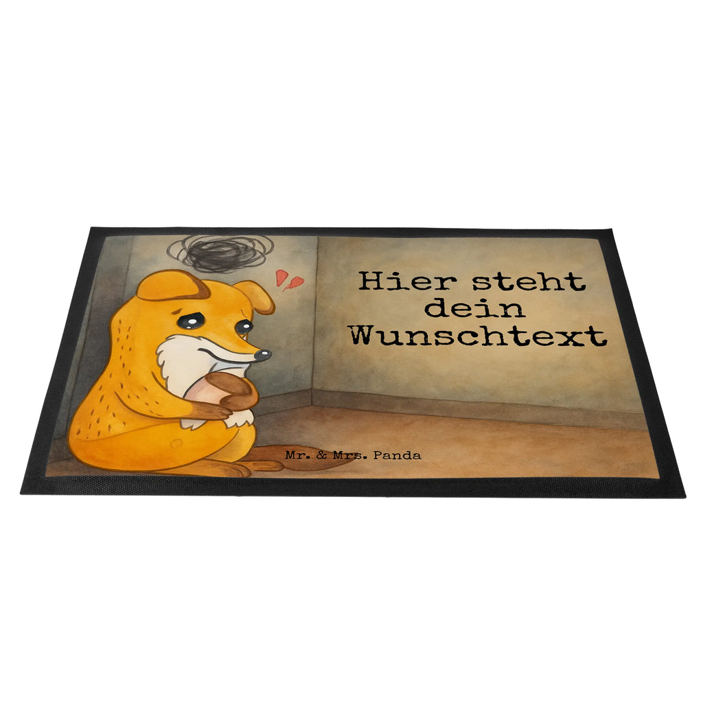 Personalized doormat Fox Depression Design Fußmatte bedrucken, Fußmatte mit Namen, Türvorleger personalisiert, Personalisiert, Haustürmatte personalisiert, Personalisieruung, Namensfussmatte, Bedrucken, Wunschnamen, Türvorleger mit Namen, Personalisierte Fußmatte, depressiv, Depressionen, Fuchs