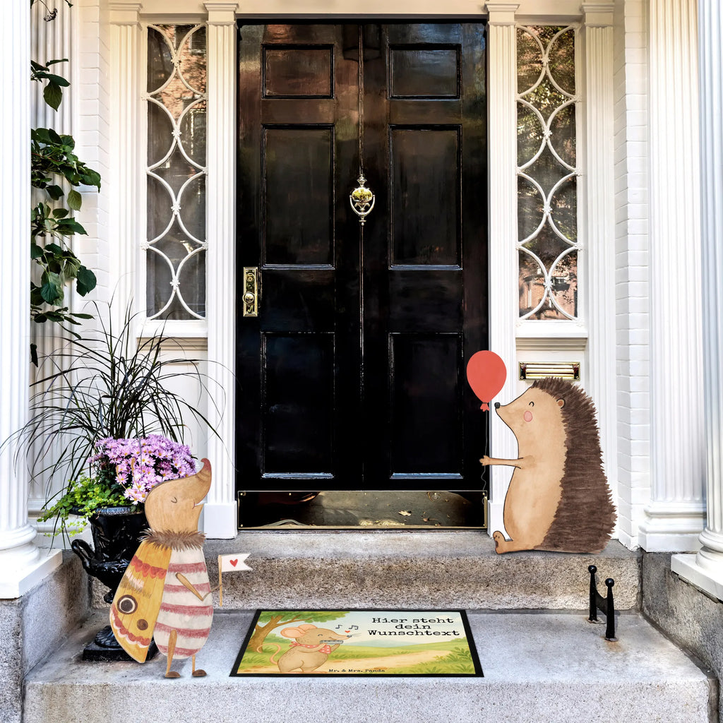 Personalisierte Fußmatte Maus Mundharmonika Design Fußmatte bedrucken, Türvorleger personalisiert, Bedrucken, Namensfussmatte, Türvorleger mit Namen, Personalisierte Fußmatte, Fußmatte mit Namen, Haustürmatte personalisiert, Personalisieruung, Personalisiert, Wunschnamen, Instrumente, Geschenke Musiker, Musikliebhaber, Mundharmonika, Lagerfeuer, Maus, Gesang