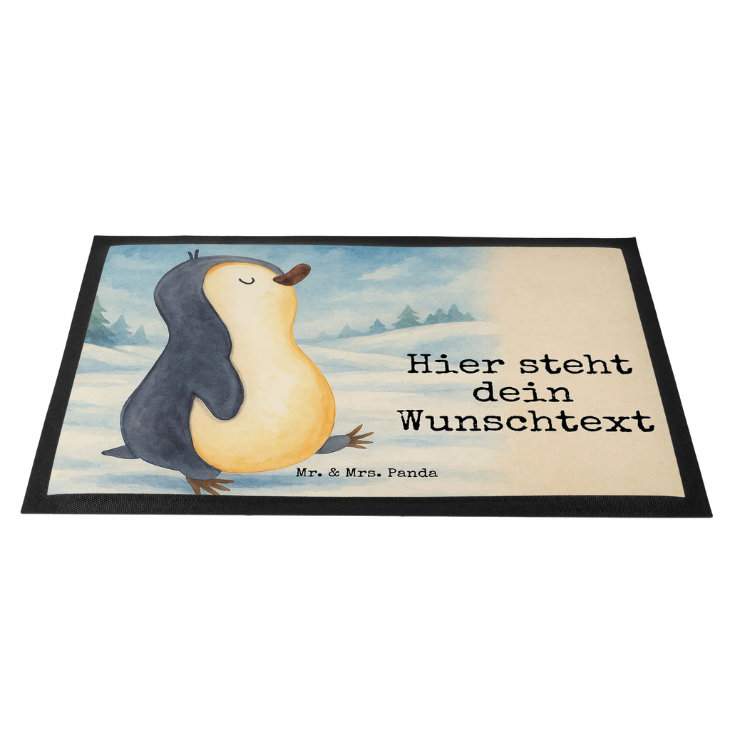 Personalisierte Fußmatte Pinguin marschieren Design Namensfussmatte, Personalisierte Fußmatte, Wunschnamen, Bedrucken, Personalisiert, Fußmatte bedrucken, Fußmatte mit Namen, Personalisieruung, Haustürmatte personalisiert, Türvorleger personalisiert, Türvorleger mit Namen, Pinguin, Schwester, Bruder, Pinguine, Familie, Frühaufsteher, Langschläfer