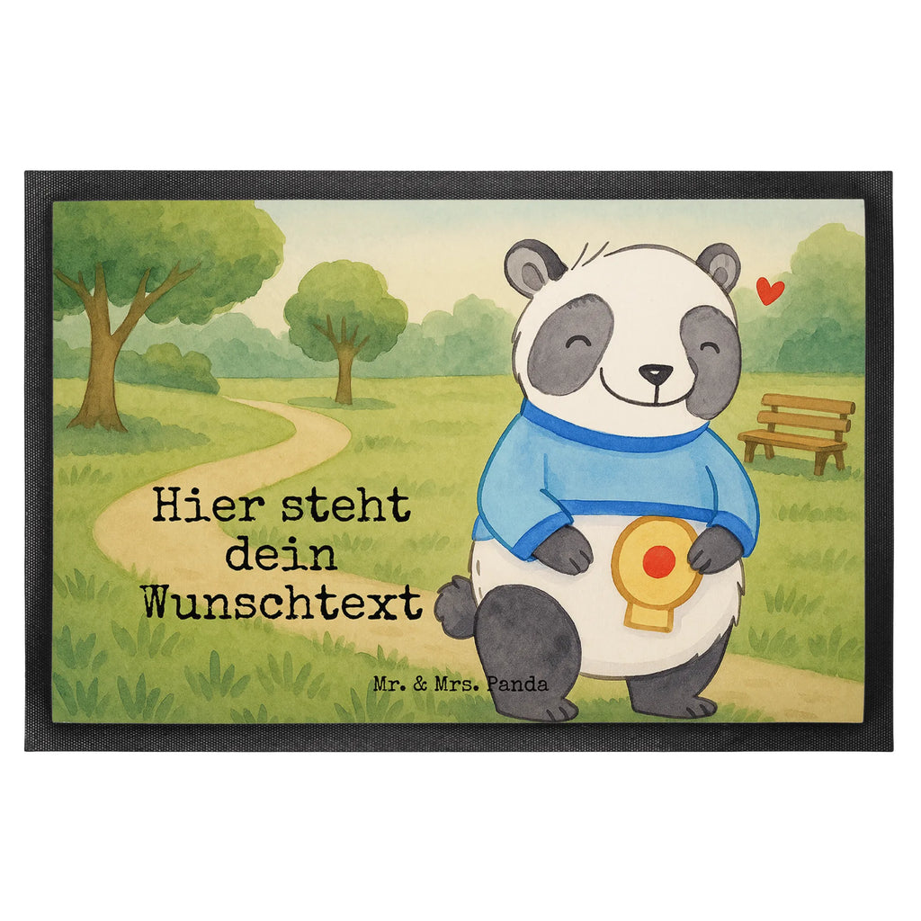 Personalized doormat Panda artificial anus Design Türvorleger mit Namen, Fußmatte bedrucken, Personalisierte Fußmatte, Namensfussmatte, Personalisiert, Bedrucken, Fußmatte mit Namen, Wunschnamen, Personalisieruung, Türvorleger personalisiert, Haustürmatte personalisiert, Stomabeutel, Panda, künstlicher Darmausgang, Stoma