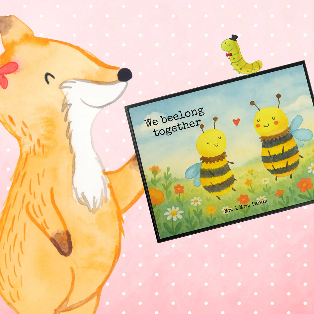 Schreibtischunterlage Biene Verliebt Design Schreibunterlage, Schreibtischauflage, Bürobedarf, Büroartikel, Schreibwaren, Schreibtisch Unterlagen, Schreibtischunterlage Groß, Biene, Wespe, Hummel