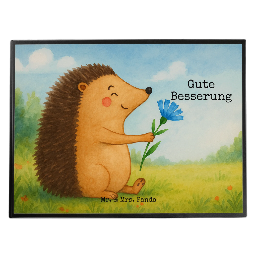 Schreibtischunterlage Igel Blumen Design Schreibtischunterlage Groß, Bürobedarf, Büroartikel, Schreibunterlage, Schreibtischauflage, Schreibtisch Unterlagen, Schreibwaren, Tiermotive, Gute Laune, lustige Sprüche, Tiere, Besuch, Genesungswünsche, Krankheit, Igel, Gute Besserung, krank, Krankenhaus