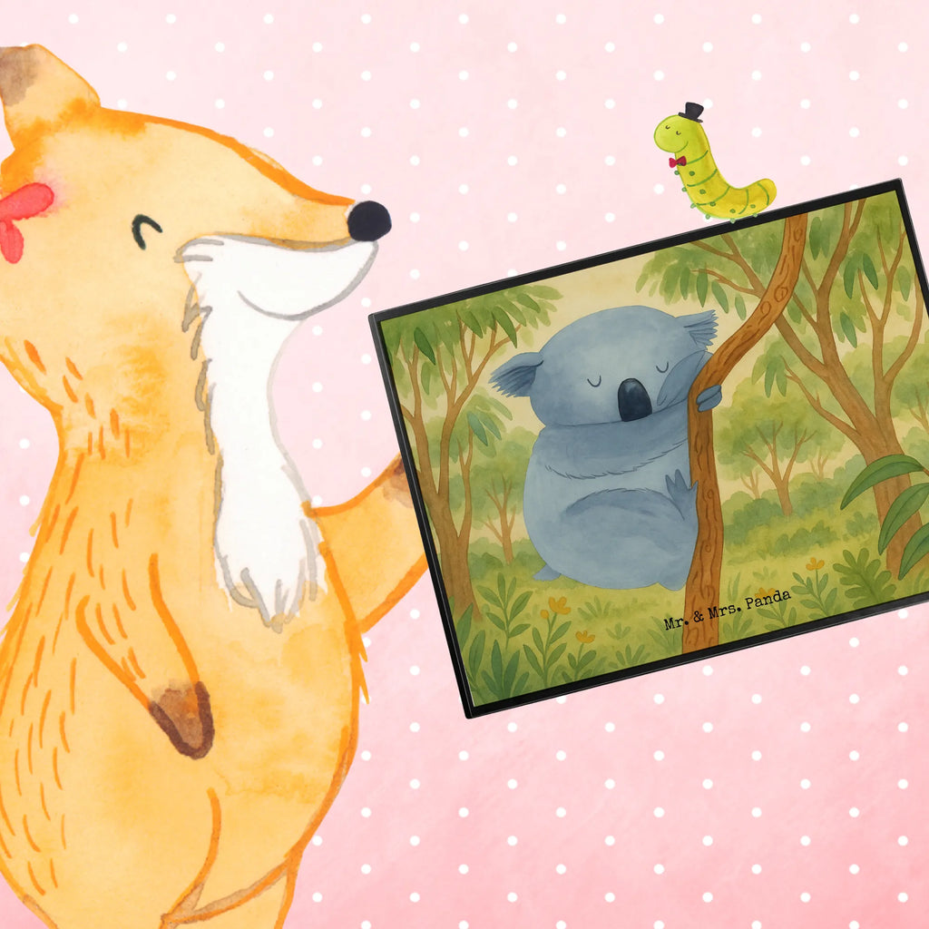 Schreibtischunterlage Koalabär Design Schreibtisch Unterlagen, Schreibunterlage, Bürobedarf, Büroartikel, Schreibwaren, Schreibtischauflage, Schreibtischunterlage Groß, Tiermotive, Gute Laune, lustige Sprüche, Tiere, Bär, träumen, Koala, Traumland, schlafen, Schlafzimmer, Traum, Koalabär