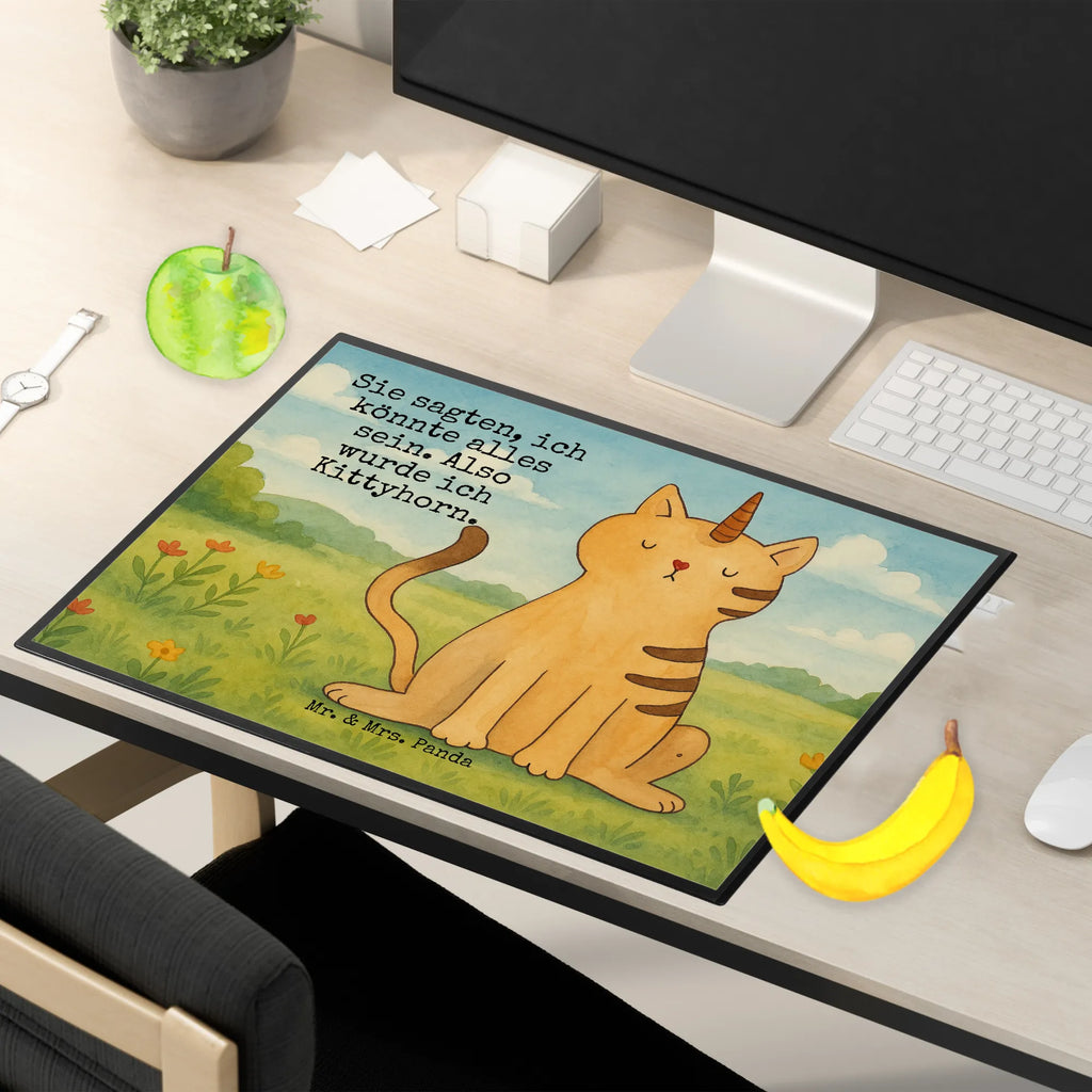 Schreibtischunterlage Einhorn Katze Design Schreibunterlage, Schreibtischauflage, Bürobedarf, Büroartikel, Schreibwaren, Schreibtisch Unterlagen, Schreibtischunterlage Groß, Einhorn, Einhörner, Einhorn Deko, Unicorn, Katzer, Mieze, Regenbogen, Glitzer, Einhornpower, Erwachsenwerden, Katze, Katzenhorn, Einhornkatze, Kittyhorn