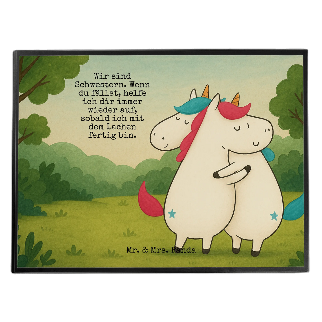 Schreibtischunterlage Einhörner Umarmen Design Schreibunterlage, Schreibtischauflage, Bürobedarf, Büroartikel, Schreibwaren, Schreibtisch Unterlagen, Schreibtischunterlage Groß, Einhorn, Einhörner, Einhorn Deko, Unicorn, Freundinnen, Freundin, BFF, Schwester, Schwestern, Familie, Geschwister, Sister, Liebe