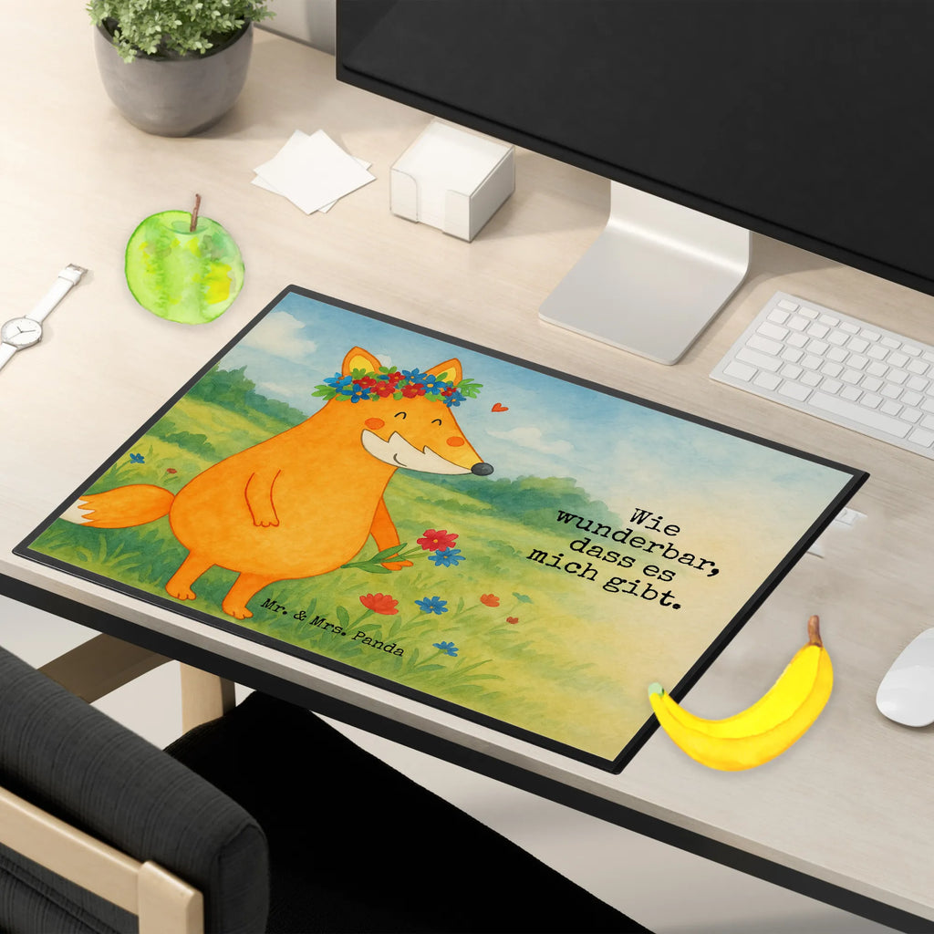 Schreibtischunterlage Fuchs Blumen Design Büroartikel, Schreibunterlage, Schreibtischauflage, Bürobedarf, Schreibtisch Unterlagen, Schreibwaren, Schreibtischunterlage Groß, Fuchs, Motivation, Blumen, Fuchsmädchen, Freude, Freundinnen, Blume, Blumenmädchen, Freundin, Liebe, Füchse, Fox, ich, Liebesbeweis, mich, Selbstliebe