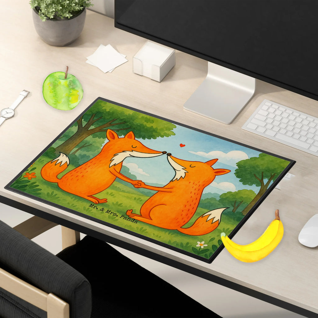 Schreibtischunterlage Füchse Liebe Design Schreibunterlage, Schreibtischauflage, Bürobedarf, Büroartikel, Schreibwaren, Schreibtisch Unterlagen, Schreibtischunterlage Groß, Fuchs, Füchse, Fox, Liebe, Liebespaar, Paar, Partner, Freundin, Freund, Ehe, Verlobte, Ehemann, Ehefrau, Liebesbeweis