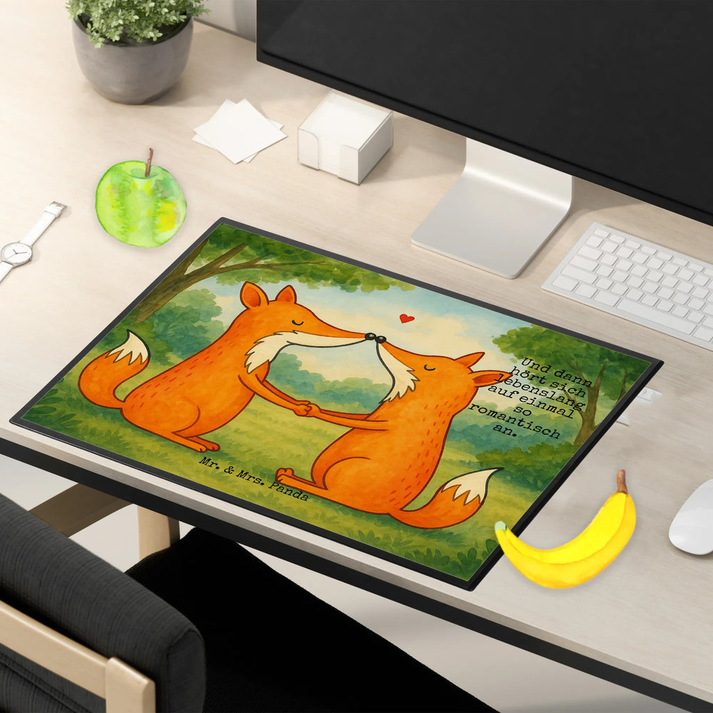 Schreibtischunterlage Füchse Liebe Design Schreibunterlage, Schreibtischauflage, Bürobedarf, Büroartikel, Schreibwaren, Schreibtisch Unterlagen, Schreibtischunterlage Groß, Fuchs, Füchse, Fox, Liebe, Liebespaar, Paar, Partner, Freundin, Freund, Ehe, Verlobte, Ehemann, Ehefrau, Liebesbeweis