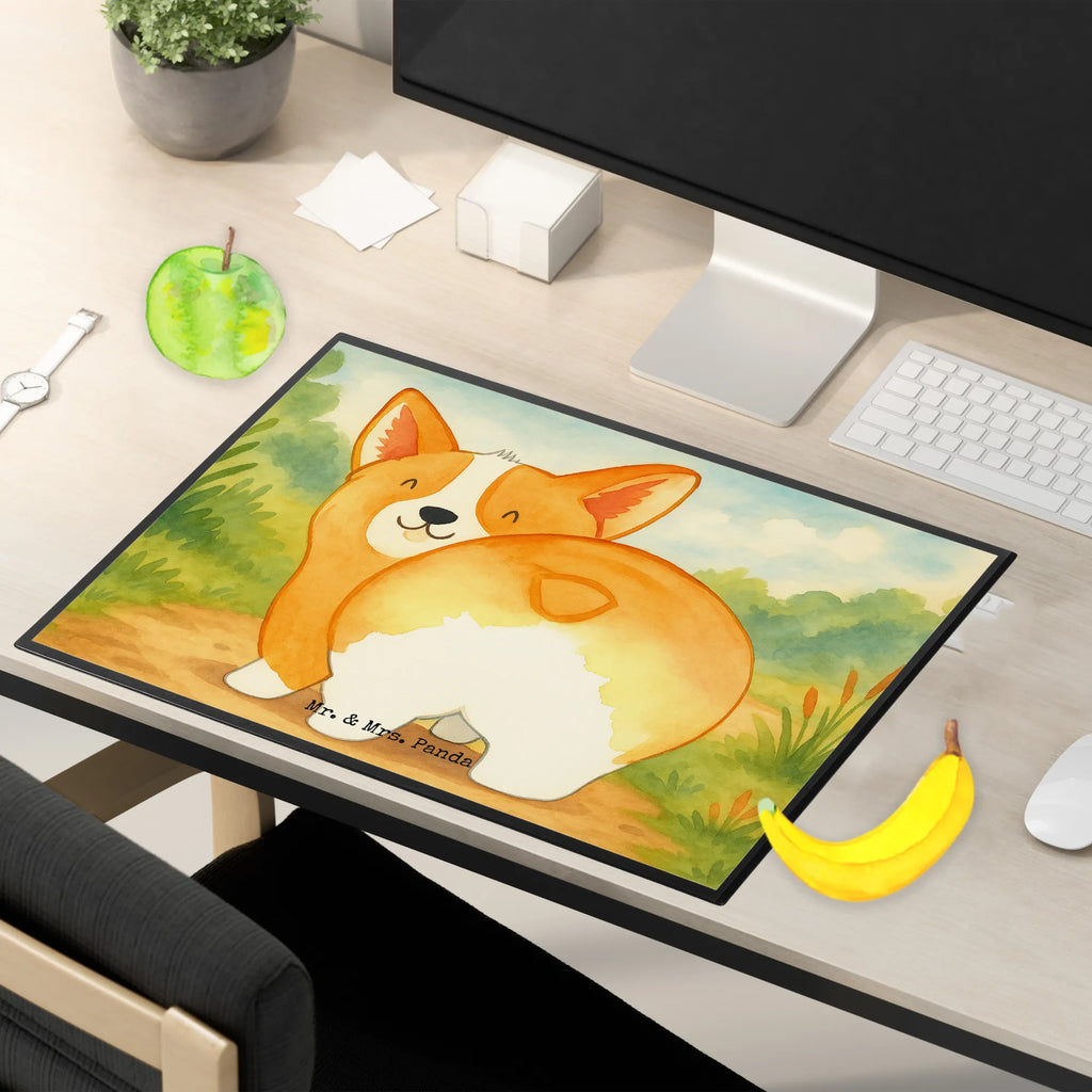 Schreibtischunterlage Corgi Po Design Schreibtischunterlage Groß, Schreibtischauflage, Schreibtisch Unterlagen, Schreibwaren, Bürobedarf, Schreibunterlage, Büroartikel, Hund, Hundemotiv, Haustier, Hunderasse, Tierliebhaber, Hundebesitzer, Sprüche, Spruch, Selbstliebe, Hundeliebe, Corgie, Motivation