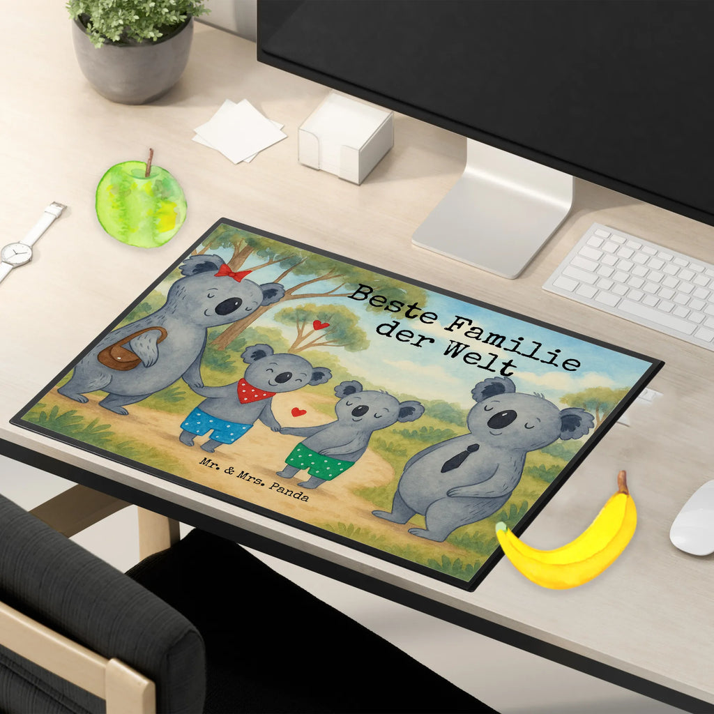 Schreibtischunterlage Koala Familie zwei Design Schreibunterlage, Schreibtischauflage, Bürobedarf, Büroartikel, Schreibwaren, Schreibtisch Unterlagen, Schreibtischunterlage Groß, Familie, Vatertag, Muttertag, Bruder, Schwester, Mama, Papa, Oma, Opa, Koala, Koalabär, beste Familie, Familienzeit, Familienleben, Koalafamilie, Lieblingsfamilie