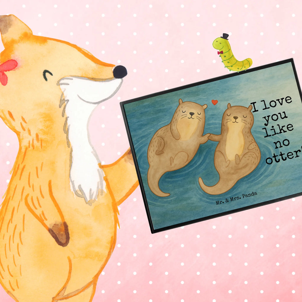 Desk pad otter holding hands Design Schreibtischauflage, Schreibtischunterlage Groß, Schreibunterlage, Schreibtisch Unterlagen, Schreibwaren, Bürobedarf, Büroartikel, Otter, Fischotter, Seeotter, Otter Seeotter See Otter