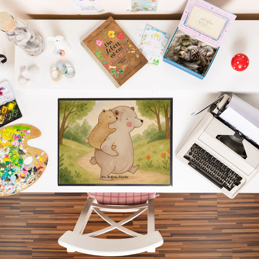 Desk pad Papa Bear Design Schreibunterlage, Schreibtischauflage, Bürobedarf, Büroartikel, Schreibwaren, Schreibtisch Unterlagen, Schreibtischunterlage Groß, Familie, Vatertag, Muttertag, Bruder, Schwester, Mama, Papa, Oma, Opa, Geschenk, Vater, Papi, Vati, Onkel, Geburtstag
