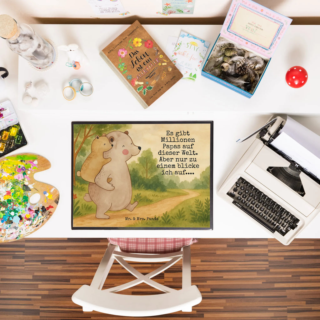 Desk pad Papa Bear Design Schreibunterlage, Schreibtischauflage, Bürobedarf, Büroartikel, Schreibwaren, Schreibtisch Unterlagen, Schreibtischunterlage Groß, Familie, Vatertag, Muttertag, Bruder, Schwester, Mama, Papa, Oma, Opa, Geschenk, Vater, Papi, Vati, Onkel, Geburtstag