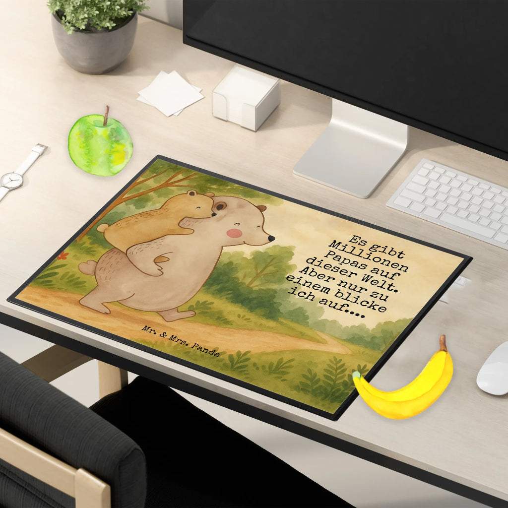 Desk pad Papa Bear Design Schreibunterlage, Schreibtischauflage, Bürobedarf, Büroartikel, Schreibwaren, Schreibtisch Unterlagen, Schreibtischunterlage Groß, Familie, Vatertag, Muttertag, Bruder, Schwester, Mama, Papa, Oma, Opa, Geschenk, Vater, Papi, Vati, Onkel, Geburtstag