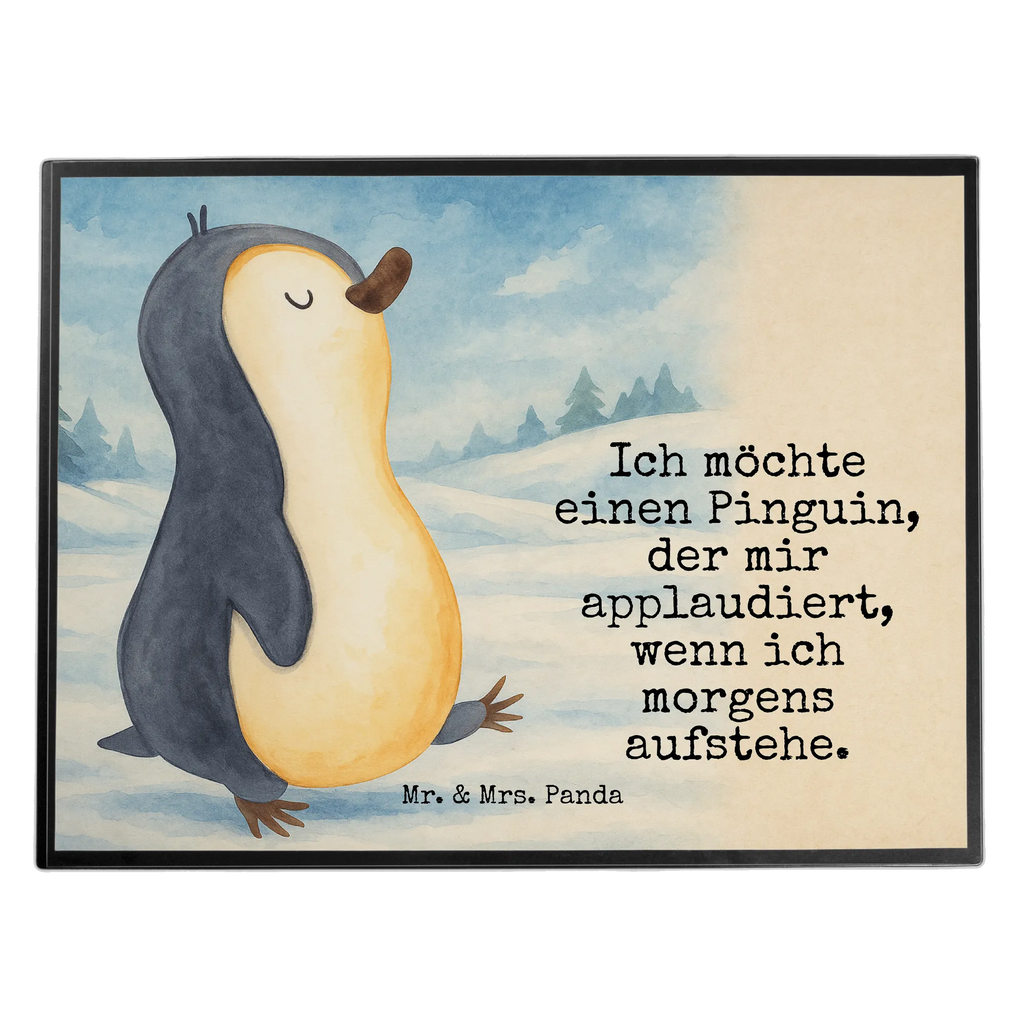 Schreibtischunterlage Pinguin marschieren Design Büroartikel, Bürobedarf, Schreibwaren, Schreibtischunterlage Groß, Schreibunterlage, Schreibtisch Unterlagen, Schreibtischauflage, Pinguin, Langschläfer, Frühaufsteher, Bruder, Familie, Schwester, Pinguine