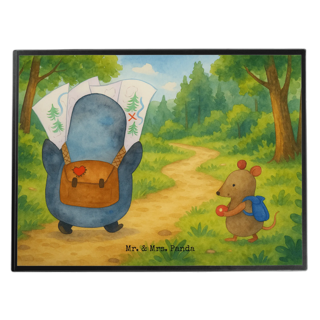 Desk pad Penguin & Mouse Hiker Design Schreibwaren, Schreibtischunterlage Groß, Schreibunterlage, Schreibtisch Unterlagen, Bürobedarf, Büroartikel, Schreibtischauflage, Pinguin, wandern, Ausflug, Abenteurer, Wanderlust, Abenteuer, Roadtrip, Pinguine