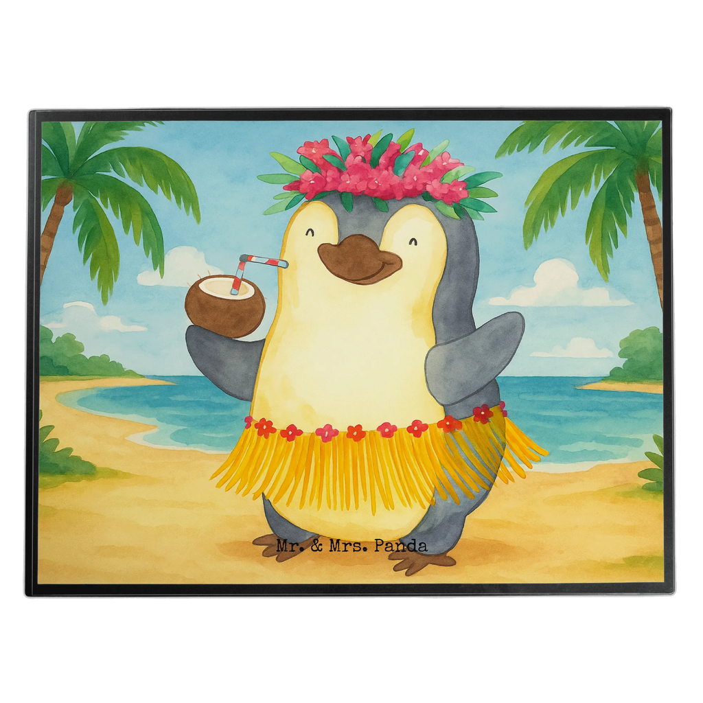 Podkładka na biurko Pingwin z Kokosem Design Schreibtisch Unterlagen, Schreibunterlage, Schreibtischunterlage Groß, Büroartikel, Schreibtischauflage, Schreibwaren, Bürobedarf, Pinguin, Pinguine, Urlaub, Aloha, Kokosnuss, Hawaii