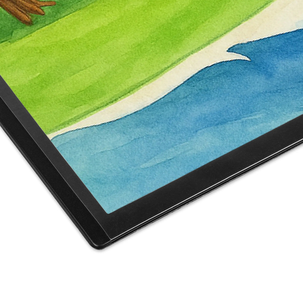 Schreibtischunterlage Pinguin Surfer Design Schreibunterlage, Schreibtischauflage, Bürobedarf, Büroartikel, Schreibwaren, Schreibtisch Unterlagen, Schreibtischunterlage Groß, Pinguin, Pinguine, surfen, Surfer, Hawaii, Urlaub, Wellen, Wellen reiten, Portugal