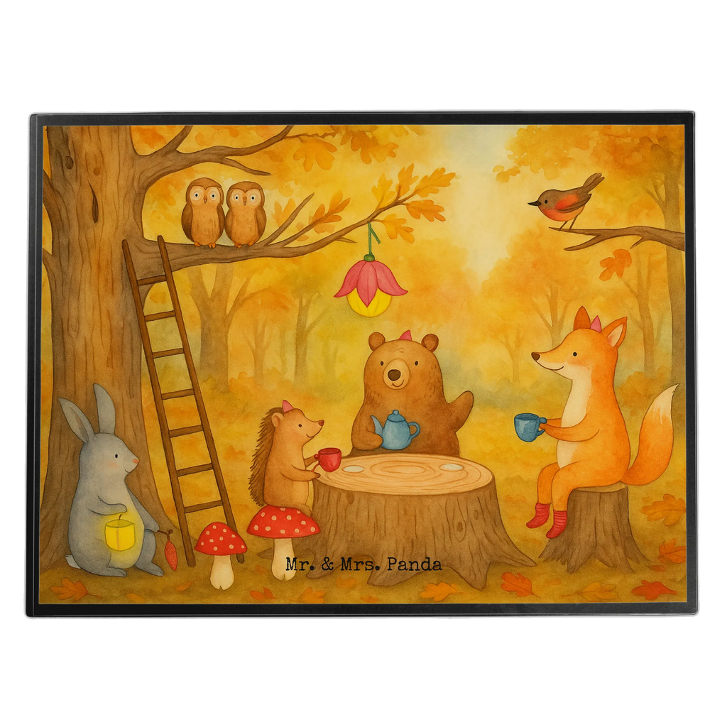 Desk pad forest animals picnic Design Schreibunterlage, Schreibtischauflage, Bürobedarf, Büroartikel, Schreibwaren, Schreibtisch Unterlagen, Schreibtischunterlage Groß, Tiermotive, Gute Laune, lustige Sprüche, Tiere, Waldtiere, Picknick, Wald, Fuchs, Hase, Igel, Maus, Eichhörnchen