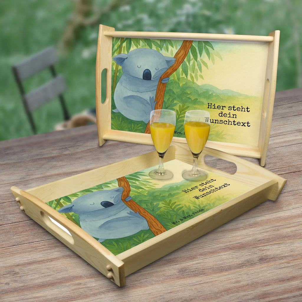 Personalised serving tray koala Design Serviertablett mit Namen, Personalisiertes Frühstückstablett, Personalisiertes Küchentablett, Personalisiertes Tablett, Personalisiertes Holztablett, Personalisiertes Dekotablett, Tablett mit Namen, Personalisiertes Serviertablett, Tiermotive, Gute Laune, lustige Sprüche, Tiere, Bär, Traumland, schlafen, träumen, Traum, Schlafzimmer, Koalabär, Koala