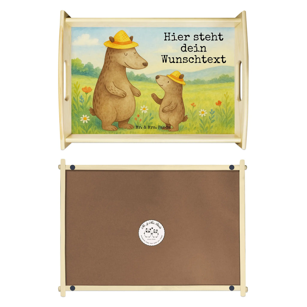 Personalisiertes Serviertablett Bären mit Hut Design Personalisiertes Frühstückstablett, Serviertablett mit Namen, Personalisiertes Küchentablett, Personalisiertes Dekotablett, Personalisiertes Serviertablett, Personalisiertes Tablett, Tablett mit Namen, Personalisiertes Holztablett, Familie, Vatertag, Muttertag, Bruder, Schwester, Mama, Papa, Oma, Opa, Kind, Vorbild, Lieblingsmensch, Family, Kinder, Daddy, Sohn, Bären, Söhne, Dad, Vater, Vater-Sohn, Bär, Paps, Papi