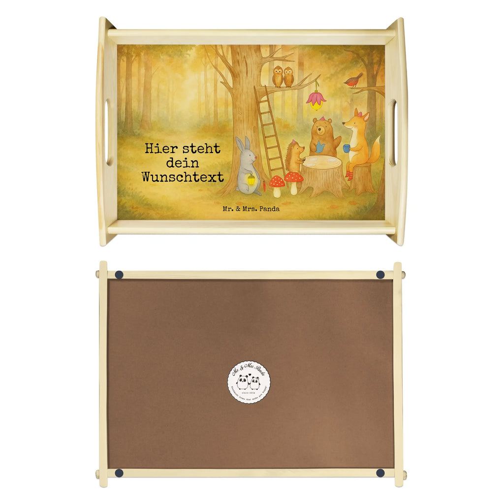 Personalisiertes Serviertablett Waldtiere Picknick Design Personalisiertes Holztablett, Personalisiertes Serviertablett, Personalisiertes Küchentablett, Personalisiertes Dekotablett, Personalisiertes Frühstückstablett, Tablett mit Namen, Personalisiertes Tablett, Serviertablett mit Namen, Tiermotive, Gute Laune, lustige Sprüche, Tiere, Wald, Waldtiere, Fuchs, Hase, Igel, Eichhörnchen, Picknick, Maus