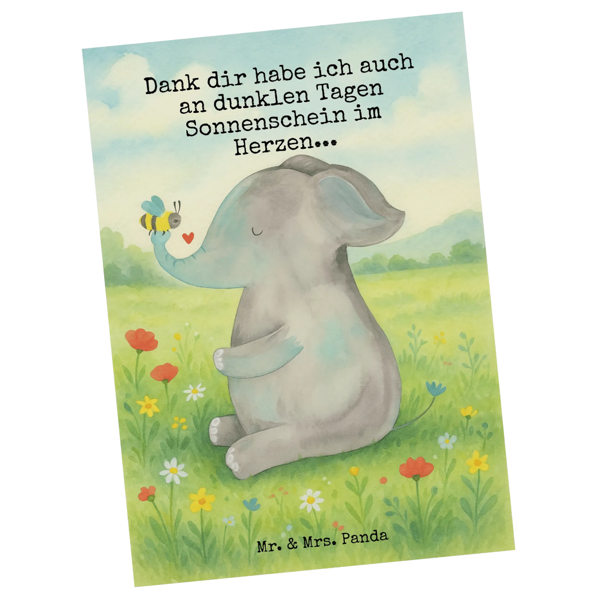 Postkarte Elefant Biene Design bildkarte, einzelkarte, Motivkarte, Designkarte, Ansichtskarten, Postkarte, Fotokarte, Grußkarte, Postkarten, spruchkarte, Kunstkarten, Ansichtskarte, kunstkarte, Lustige Sprüche, Tiere, Tiermotive, Gute Laune, Liebesgeschenk, Liebesspruch, Hochzeitsgeschenk, Liebe, Biene, Elefant, Jahrestag, Heiratsantrag, Liebesbeweis