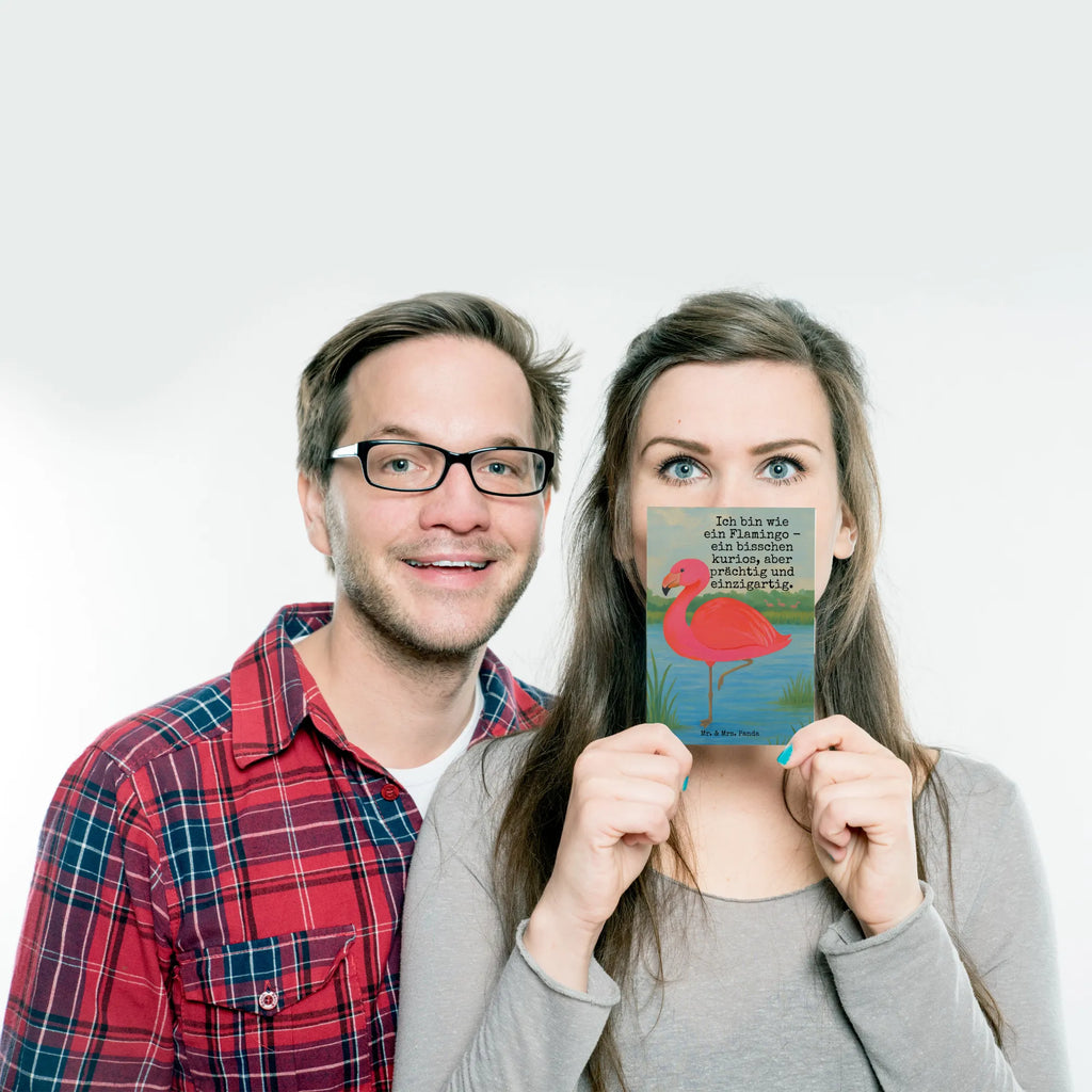 Postcard flamingo Classic Design Einladung, Ansichtskarte, Grußkarte, Dankeskarte, Geburtstagskarte, Einladungskarte, Karte, Ansichtskarten, Einladung Geburtstag, Postkarte, Geschenkkarte, Einladungskarten Geburtstag, Flamingo, Freundinnen, Geschwister, Stolz, für mich, Freundin, Spruch, Einzigartig, Außenseiter, ich, Sohn, Selbstliebe, Tochter