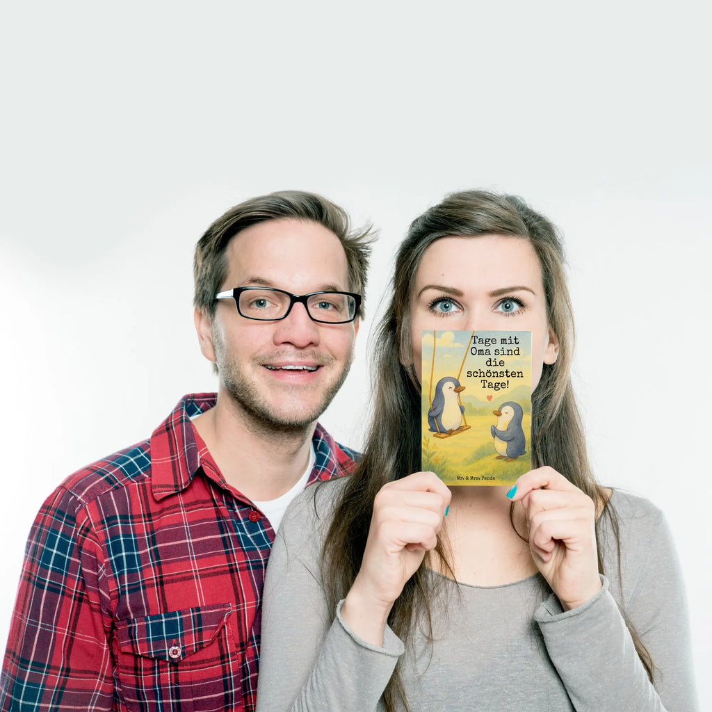 Postcard Penguin Grandma Design Ansichtskarten, Karte, Einladung Geburtstag, Ansichtskarte, Einladung, Geschenkkarte, Geburtstagskarte, Postkarte, Grußkarte, Einladungskarte, Dankeskarte, Einladungskarten Geburtstag, Familie, Vatertag, Muttertag, Bruder, Schwester, Mama, Papa, Oma, Opa, Großmutter, Lieblingsoma, Geschenk für Oma, Omi, beste Oma