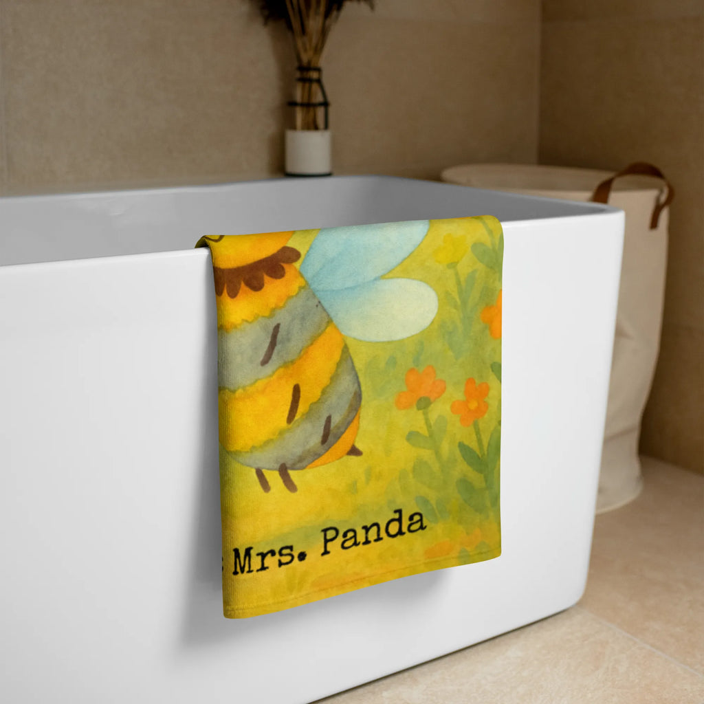 XL Badehandtuch Biene Blume Design Handtuch, Badetuch, Duschtuch, Strandtuch, Saunatuch, Biene, Wespe, Hummel