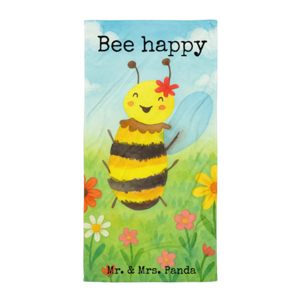 XL bath towel bee happy Design Handtuch, Badetuch, Duschtuch, Strandtuch, Saunatuch, Biene, Wespe, Hummel