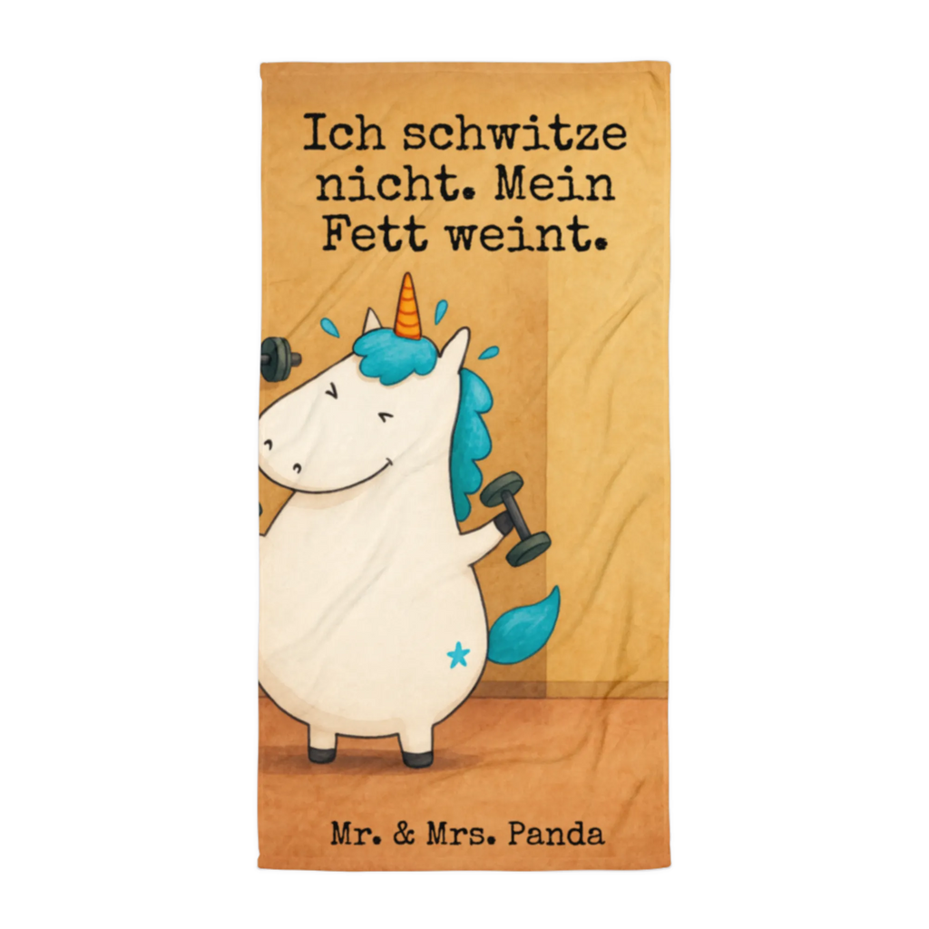 XL bath towel jednorożec Fitness Design Handtuch, Badetuch, Duschtuch, Strandtuch, Saunatuch, Einhorn, Einhörner, Einhorn Deko, Unicorn, Gym, Fitness, Fitnessstudio, Diät, Abnehmen, Sport, Pumpen, Geräte, Sixpack