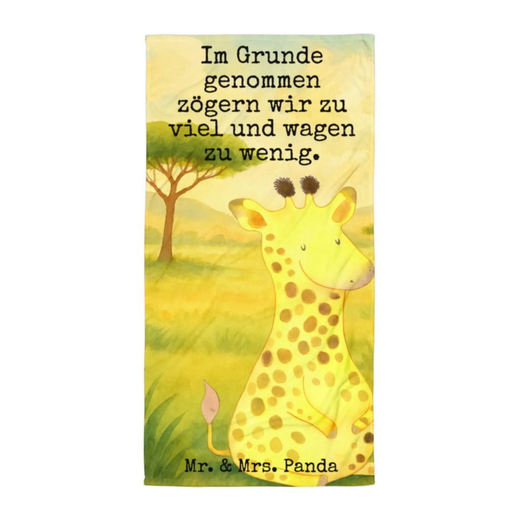 XL bath towel giraffe Satisfied Design Handtuch, Badetuch, Duschtuch, Strandtuch, Saunatuch, Afrika, Wildtiere, Giraffe, Zufrieden, Glück, Abenteuer