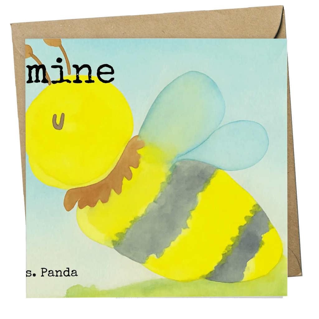 Deluxe Karte Biene Liebe Design Karte, Grußkarte, Klappkarte, Einladungskarte, Glückwunschkarte, Hochzeitskarte, Geburtstagskarte, Hochwertige Grußkarte, Hochwertige Klappkarte, Biene, Wespe, Hummel