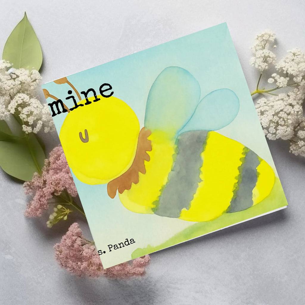 Deluxe Karte Biene Liebe Design Karte, Grußkarte, Klappkarte, Einladungskarte, Glückwunschkarte, Hochzeitskarte, Geburtstagskarte, Hochwertige Grußkarte, Hochwertige Klappkarte, Biene, Wespe, Hummel