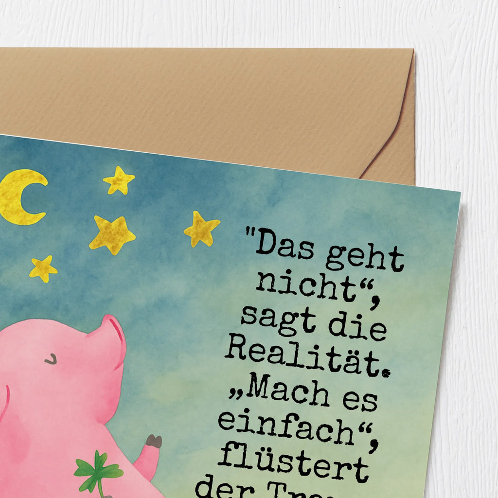 Deluxe Card Pig Luck Design Karte, Grußkarte, Klappkarte, Einladungskarte, Glückwunschkarte, Hochzeitskarte, Geburtstagskarte, Hochwertige Grußkarte, Hochwertige Klappkarte, Tiermotive, Gute Laune, lustige Sprüche, Tiere, Glücksschwein. Glück, Schwein, Schweinchen, Sterne, Sernchen, Ziele, Träume, Motivation, Glücksbringer