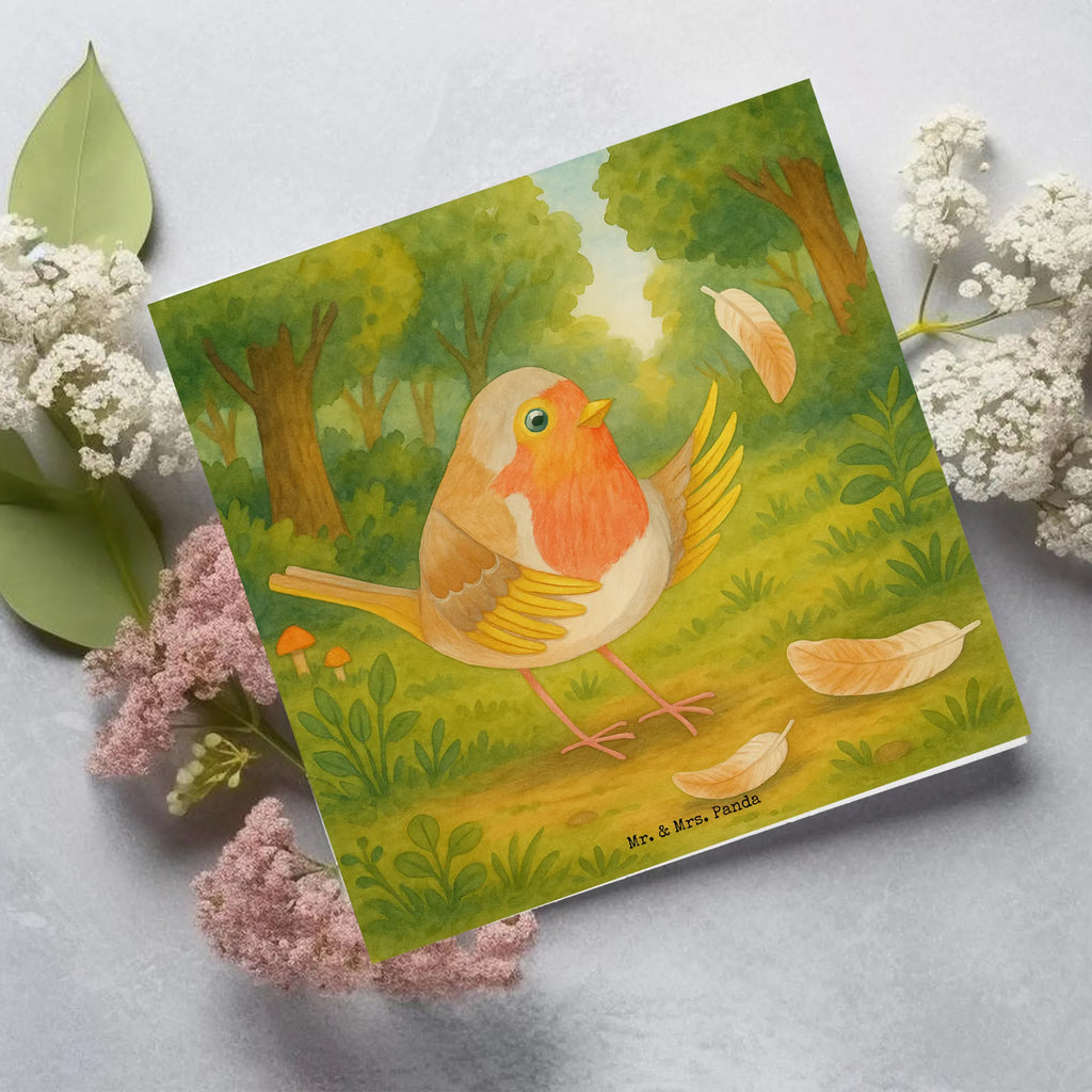 Deluxe Card robin feathers Design Karte, Grußkarte, Klappkarte, Einladungskarte, Glückwunschkarte, Hochzeitskarte, Geburtstagskarte, Hochwertige Grußkarte, Hochwertige Klappkarte, Tiermotive, Gute Laune, lustige Sprüche, Tiere, What if i fall, Rotkehlchen, Spruch Motivation, Spruch Mut, Vogel, Motivation Sprüche, Motivationsbilder, fliegen