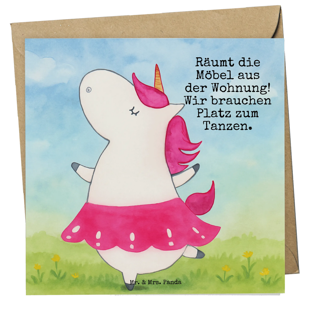 Deluxe Karte Einhorn Ballerina Design Karte, Grußkarte, Klappkarte, Einladungskarte, Glückwunschkarte, Hochzeitskarte, Geburtstagskarte, Hochwertige Grußkarte, Hochwertige Klappkarte, Einhorn, Einhörner, Einhorn Deko, Unicorn, Tanzen, Ballerina, Party, Wohnung, Spaß, Feiern, Geburtstag, Tänzerin, Lebenslust, Lebensfreude