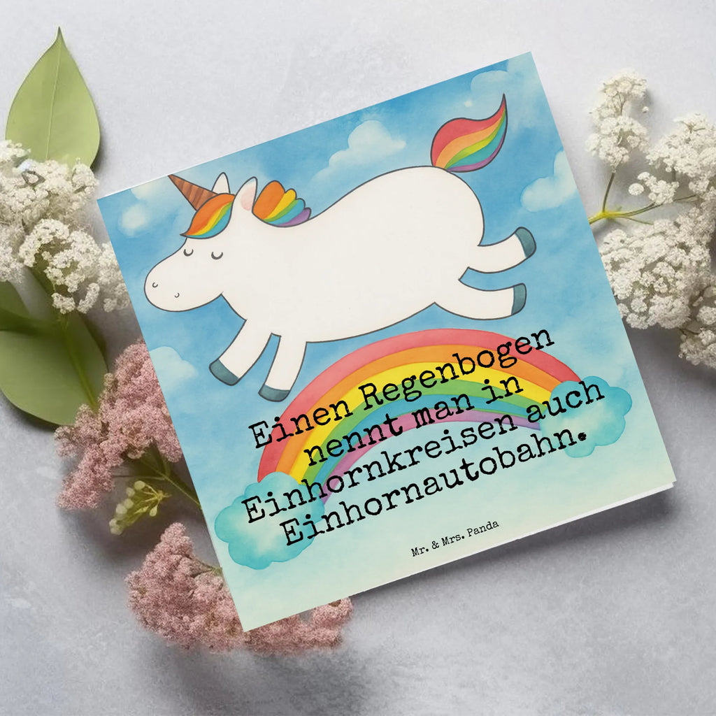 Deluxe Karte Einhorn Regenbogen Design Karte, Grußkarte, Klappkarte, Einladungskarte, Glückwunschkarte, Hochzeitskarte, Geburtstagskarte, Hochwertige Grußkarte, Hochwertige Klappkarte, Einhorn, Einhörner, Einhorn Deko, Unicorn, Regenbogen, Glitzer, Einhornpower, Erwachsenwerden, Einhornautobahn