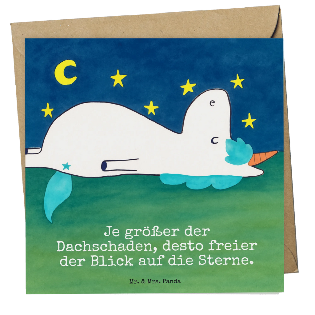 Deluxe Karte Einhorn Sternenhimmel Design Karte, Grußkarte, Klappkarte, Einladungskarte, Glückwunschkarte, Hochzeitskarte, Geburtstagskarte, Hochwertige Grußkarte, Hochwertige Klappkarte, Einhorn, Einhörner, Einhorn Deko, Unicorn, Sterne, Dachschaden, Verrückt, Sternenhimmel