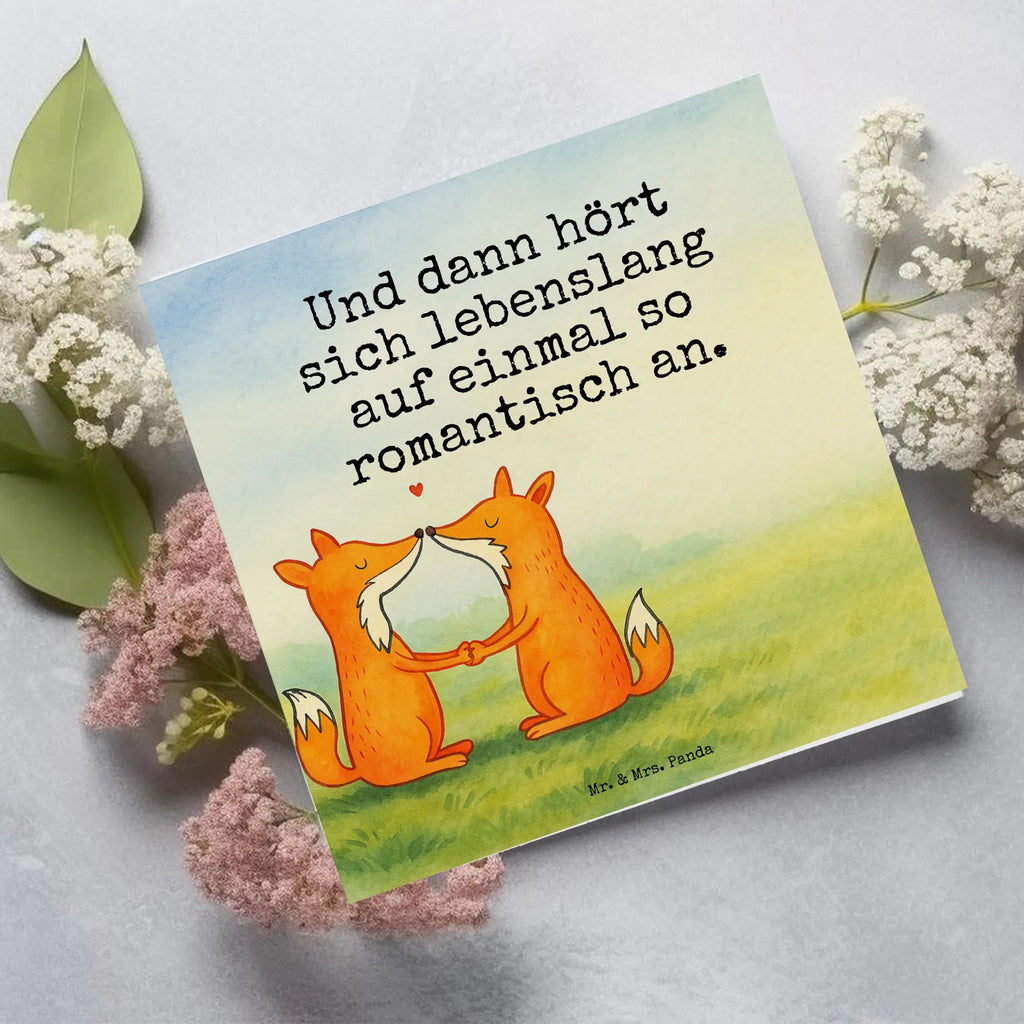 Deluxe Karte Füchse Liebe Design Karte, Grußkarte, Klappkarte, Einladungskarte, Glückwunschkarte, Hochzeitskarte, Geburtstagskarte, Hochwertige Grußkarte, Hochwertige Klappkarte, Fuchs, Füchse, Fox, Liebe, Liebespaar, Paar, Partner, Freundin, Freund, Ehe, Verlobte, Ehemann, Ehefrau, Liebesbeweis