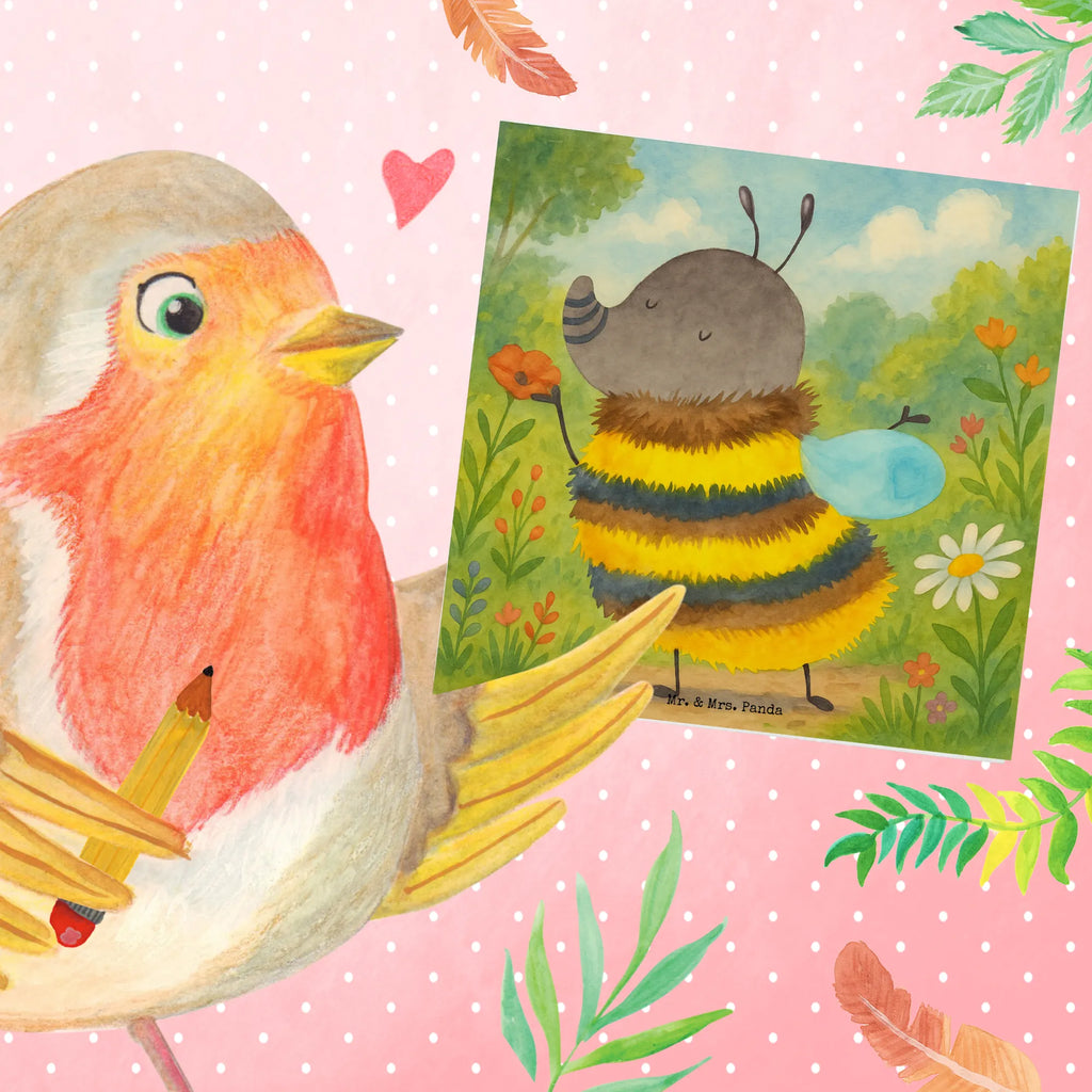 Karta Deluxe trzmiel puszysty Design Karte, Grußkarte, Klappkarte, Einladungskarte, Glückwunschkarte, Hochzeitskarte, Geburtstagskarte, Hochwertige Grußkarte, Hochwertige Klappkarte, Tiermotive, Gute Laune, lustige Sprüche, Tiere, Hummel, Flauschig, Biene, Blume, Natur