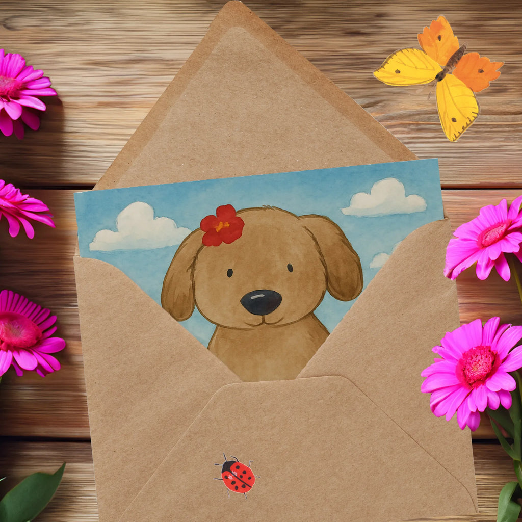 Karta Deluxe pies Dama Design Karte, Grußkarte, Klappkarte, Einladungskarte, Glückwunschkarte, Hochzeitskarte, Geburtstagskarte, Hochwertige Grußkarte, Hochwertige Klappkarte, Hund, Hundemotiv, Haustier, Hunderasse, Tierliebhaber, Hundebesitzer, Sprüche, Hunde, Hundeliebe, Hundeglück, Liebe, Frauchen