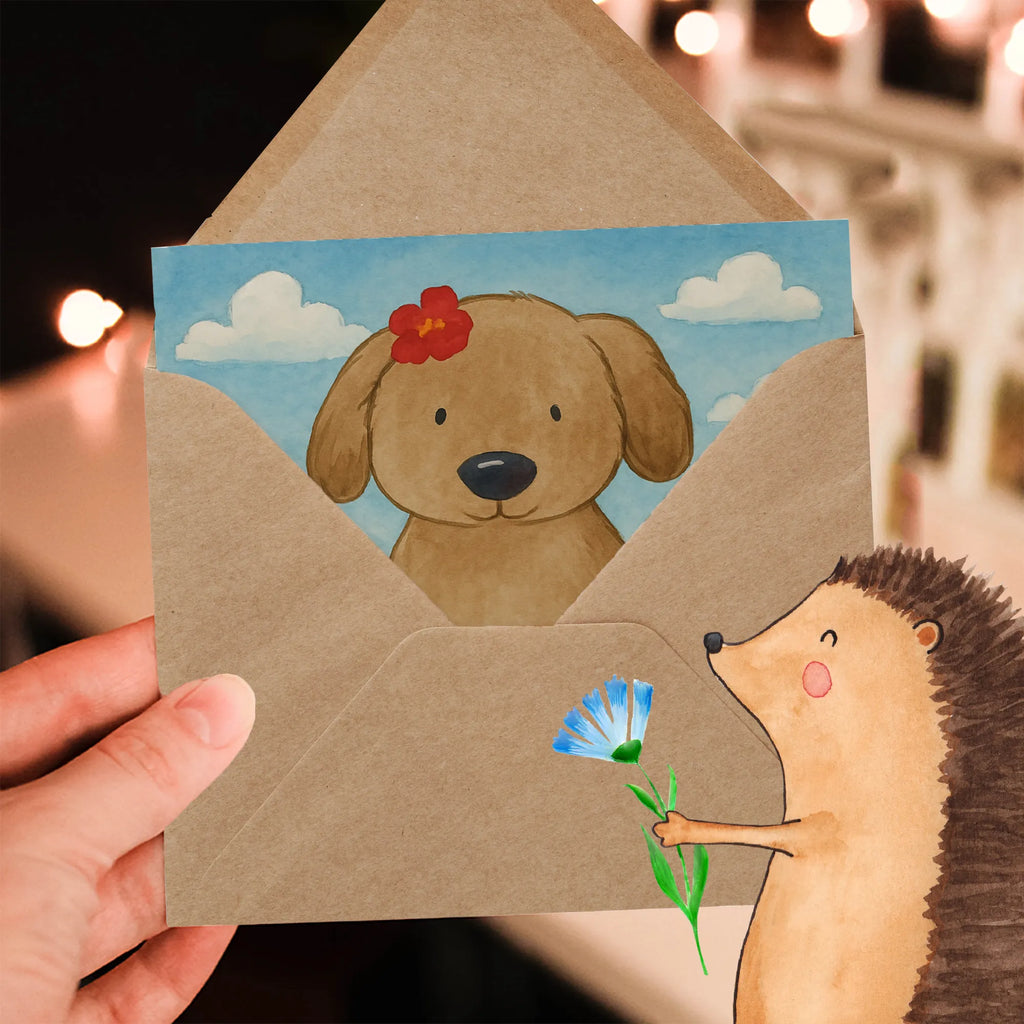 Karta Deluxe pies Dama Design Karte, Grußkarte, Klappkarte, Einladungskarte, Glückwunschkarte, Hochzeitskarte, Geburtstagskarte, Hochwertige Grußkarte, Hochwertige Klappkarte, Hund, Hundemotiv, Haustier, Hunderasse, Tierliebhaber, Hundebesitzer, Sprüche, Hunde, Hundeliebe, Hundeglück, Liebe, Frauchen