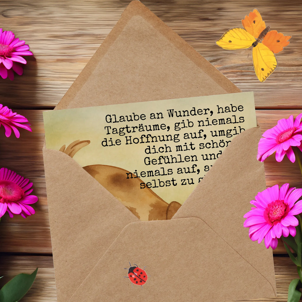 Deluxe Card Dog ladybug Design Karte, Grußkarte, Klappkarte, Einladungskarte, Glückwunschkarte, Hochzeitskarte, Geburtstagskarte, Hochwertige Grußkarte, Hochwertige Klappkarte, Hund, Hundemotiv, Haustier, Hunderasse, Tierliebhaber, Hundebesitzer, Sprüche, Hunde, Hundespruch, Marienkäfer, Mischling, Mischlinghund