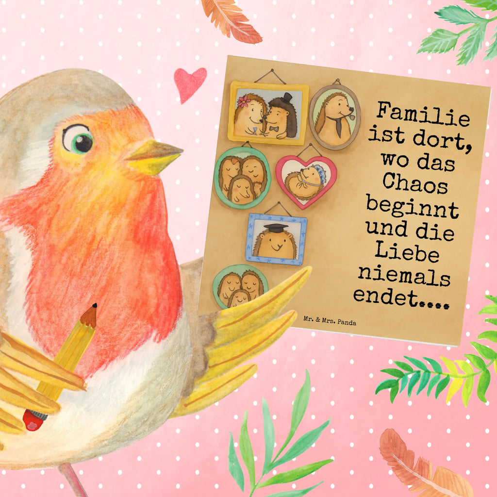 Deluxe Card Hedgehog family Design Karte, Grußkarte, Klappkarte, Einladungskarte, Glückwunschkarte, Hochzeitskarte, Geburtstagskarte, Hochwertige Grußkarte, Hochwertige Klappkarte, Familie, Vatertag, Muttertag, Bruder, Schwester, Mama, Papa, Oma, Opa, Liebe, Igel, Bilder, Zusammenhalt, Glück